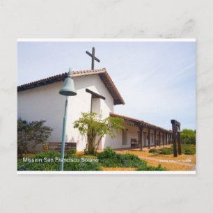 Carte Postale Mission San Francisco de Solano CA Produits