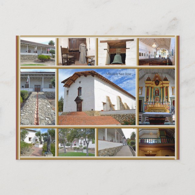 Carte Postale Mission San Jose (Devant)