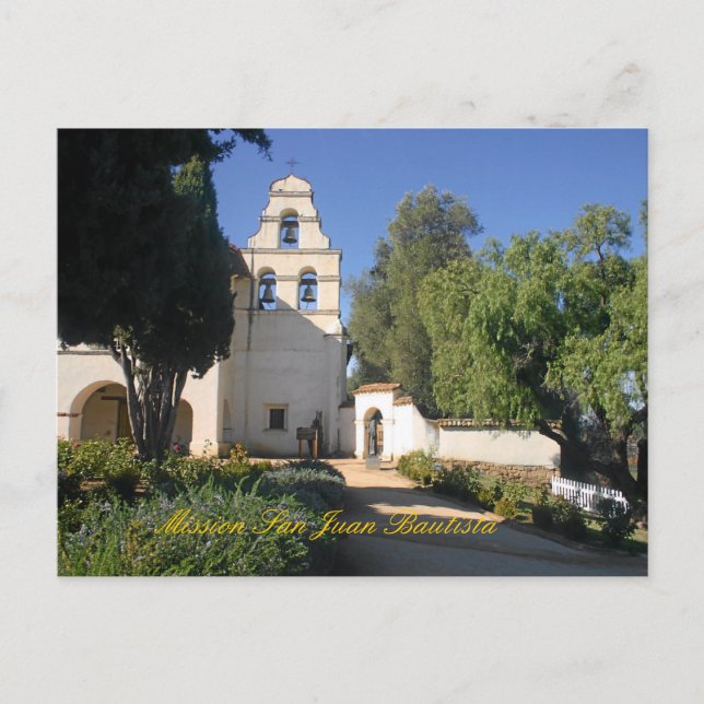 Carte Postale Mission San Juan Bautista (Devant)