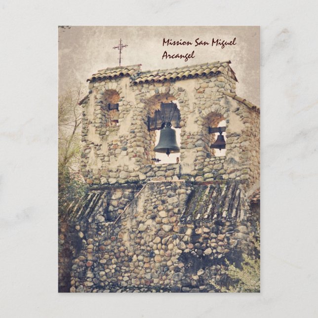 Carte Postale Mission San Miguel Arcangel (Devant)