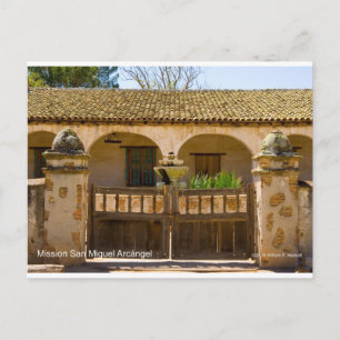 Carte Postale Mission San Miguel Arcángel Californie Produits