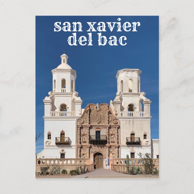 Carte Postale Mission San Xavier del Bac (Devant)