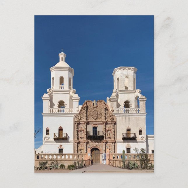 Carte Postale Mission San Xavier del Bac (Devant)