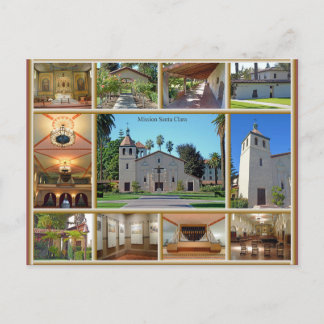 Carte Postale Mission Santa Clara