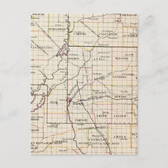 Carte Postale Mississippi 8 (Devant)
