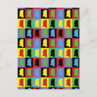 Mississippi Motif Pop Art