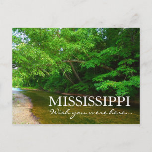 Carte Postale MISSISSIPPI - Souhaitez-vous être ici - McGehee Cr