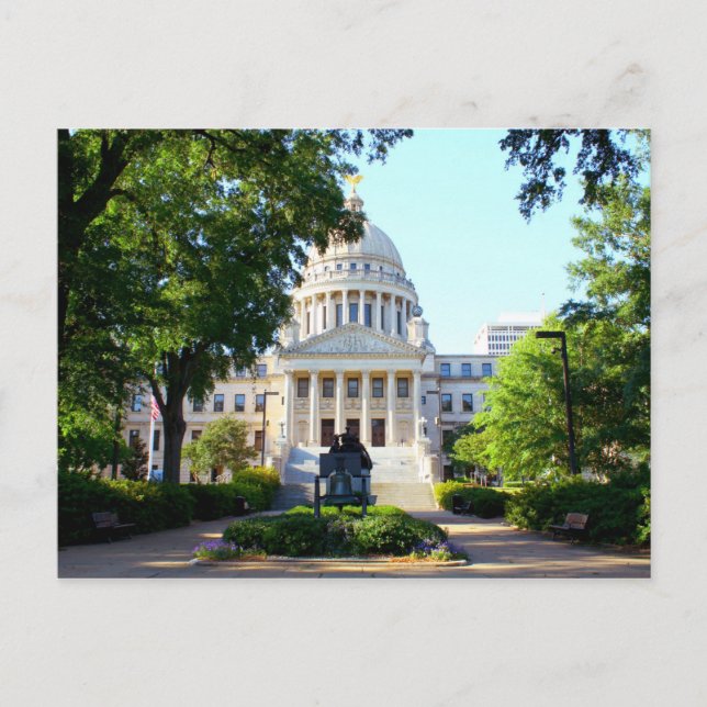 Carte Postale Mississippi State Capitol Building - Jackson, MS (Devant)