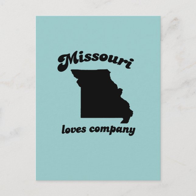 Carte Postale Missouri aime compagnie (Devant)