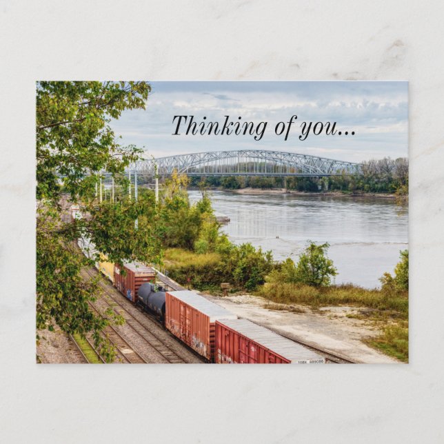 Carte postale Missouri Capitol View Thinking Of Yo (Devant)