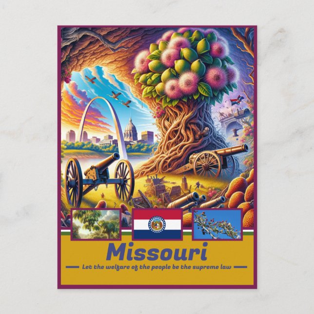 Carte Postale Missouri Dreamscapes : Enchantant (Devant)