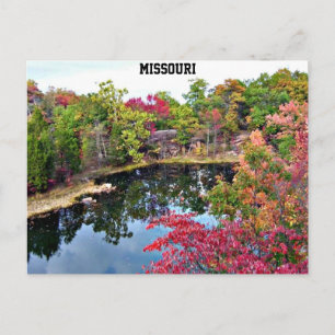 Carte Postale Missouri Fall Photographie
