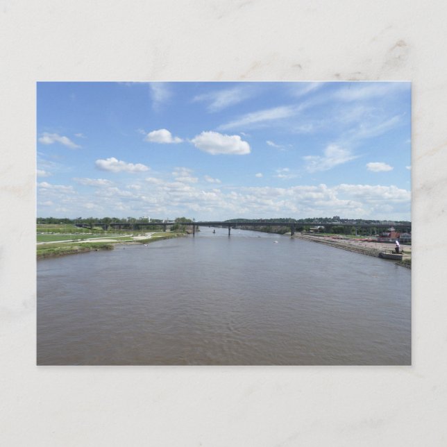 Carte postale Missouri River. (Devant)