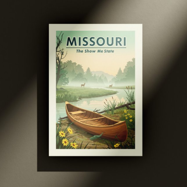 Carte Postale Missouri vintage (Créateur téléchargé)