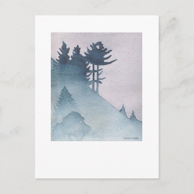 Carte postale Misty Morning (Devant)