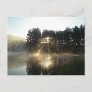 Carte Postale Misty Morning Sunrise Allegheny State Park