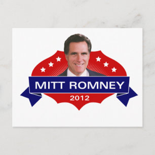 Carte Postale Mitt Romney 2012 pour le président