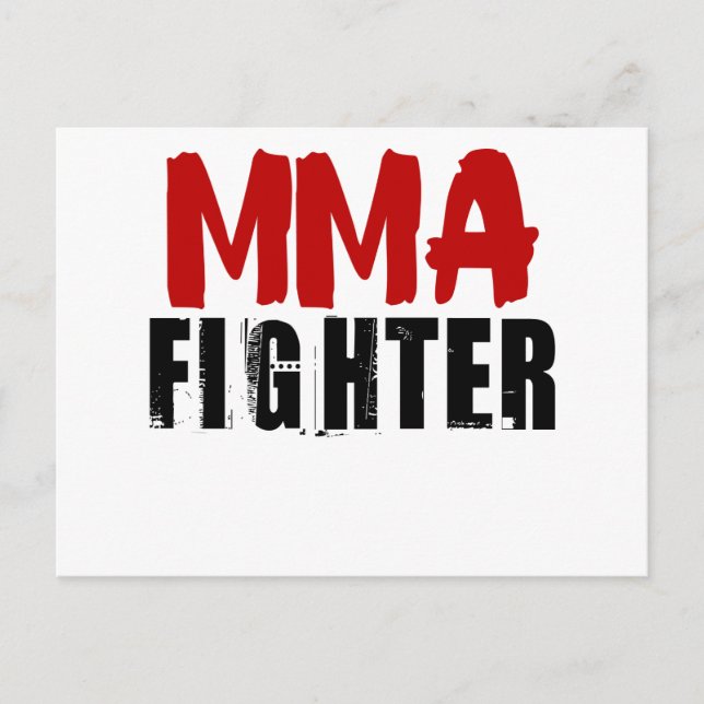 Carte Postale MIXED MARTIAL ART Fighter3 (Devant)