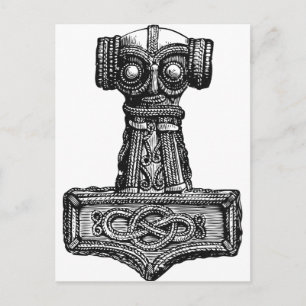 Carte Postale Mjolnir : Thor's Hammer