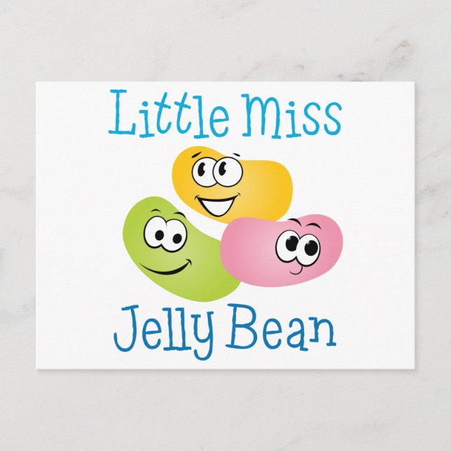Carte Postale Mlle Jelly Bean (Devant)