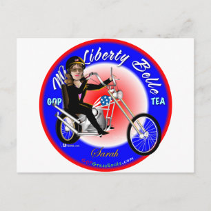 Carte Postale Mlle Liberty Belle