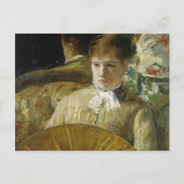Carte Postale Mlle Mary Ellison, Mary Cassatt (Devant)