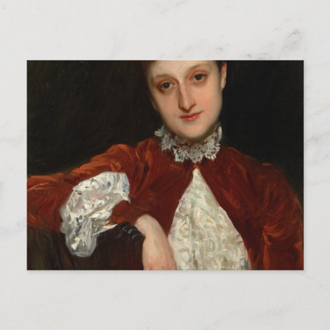 Carte Postale Mme Charles Deering, Marion Denison Whipple, 1888 (Devant)