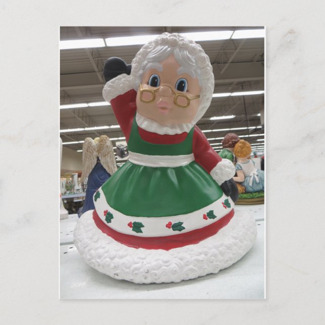 Carte Postale Mme Claus (Devant)