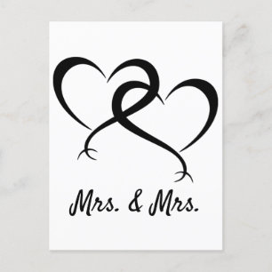 Carte Postale Mme & Mme Lesbian Pride