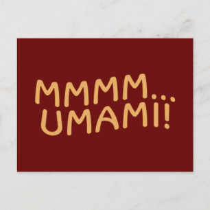 Carte Postale Mmmm Umami