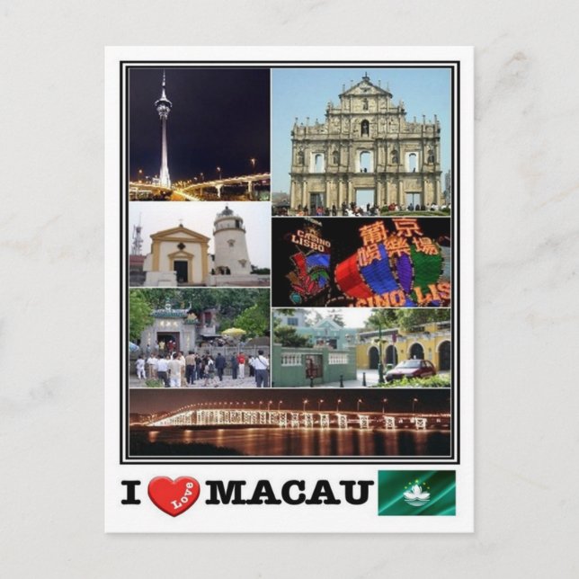 Carte Postale MO Macau - (Devant)