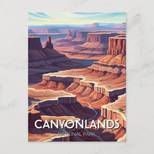 Carte Postale Moab Utah Canyonlands National Park Needles