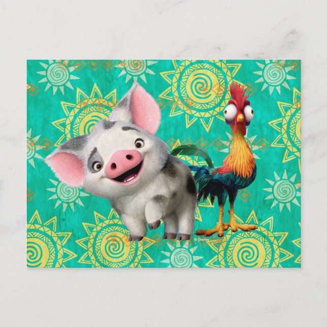 Carte Postale Moana | Premier Mate & Top Roster (Devant)