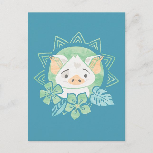 Carte Postale Moana | Pua - Ne Pas Manger (Devant)