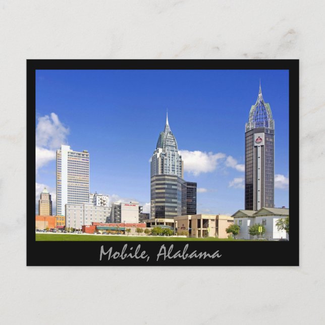 Carte Postale Mobile, Alabama (Devant)
