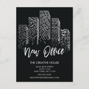 Carte postale mobile de faire-part de nouveau