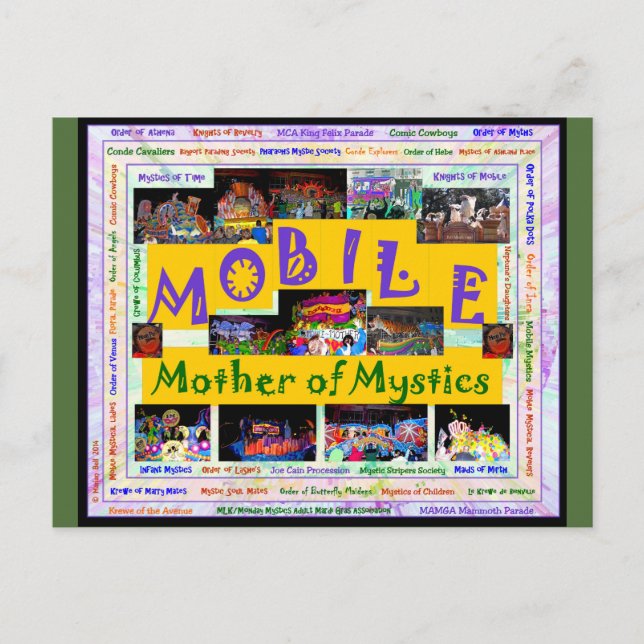 Carte Postale Mobile : Mère des Mystiques 2 (Devant)