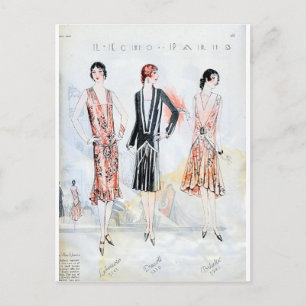 Carte Postale Mode, avril 1928