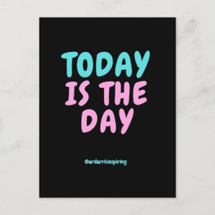 Carte Postale Mode expressive de typographie