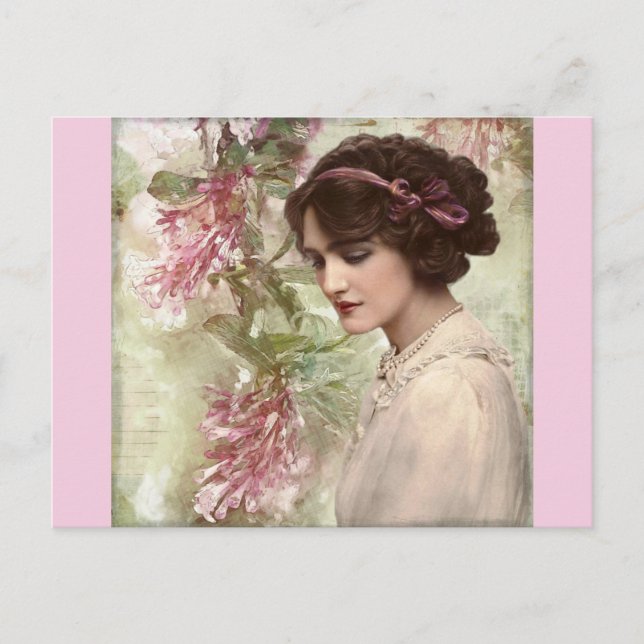 carte postale mode vintage (Devant)