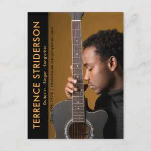 Carte Postale Modèle Acteur Musicien Comp Zed Card Promotion