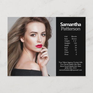 Carte Postale Modèle Actor Comp PostCard 1 Modèle photo