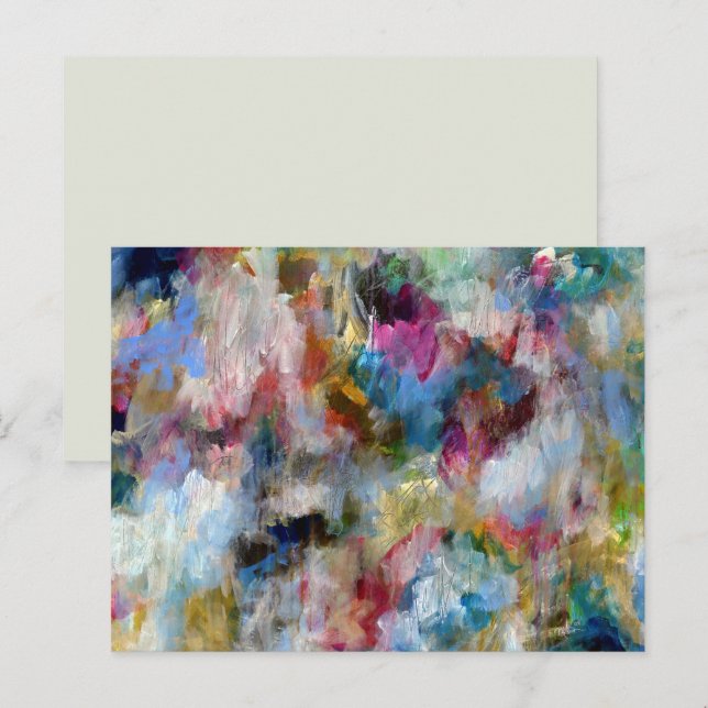 Carte postale modèle Art Art Original Storm Sky (Devant / Derrière)