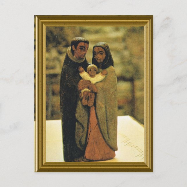 Carte Postale Modèle de la Sainte Famille (Devant)