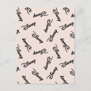 Carte Postale Modèle de logo Disney Word