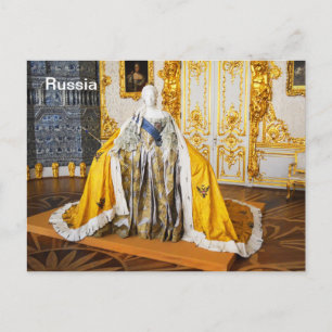 Carte Postale Modèle de reine russe