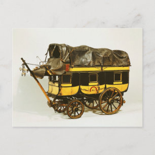 Carte Postale Modèle d'omnibus à quarante sièges