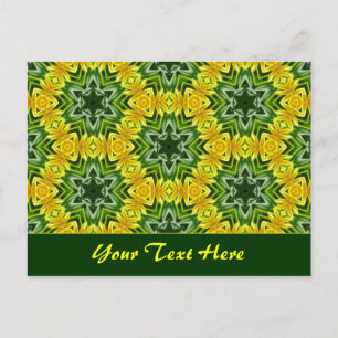 Carte Postale Modèle du gel d'été