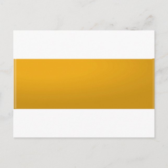 Carte Postale Modèle Gold Blank : Ajouter du texte, de l'image,  (Devant)