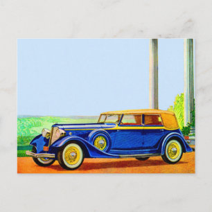 Carte Postale Modèle Lincoln KA 1934